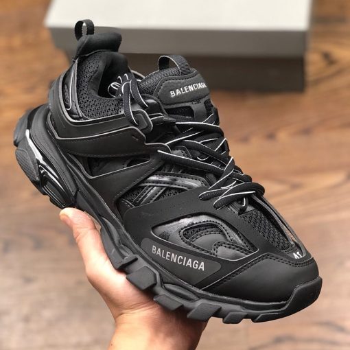 balenciaga track black