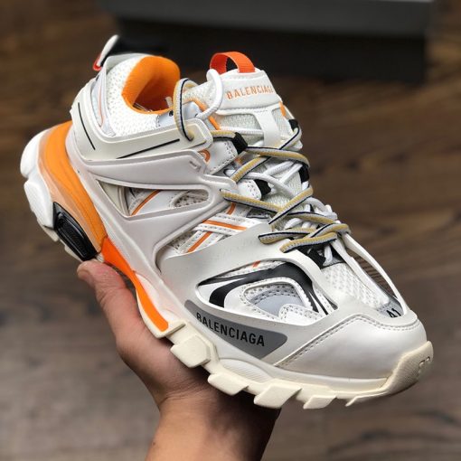 balenciaga track orange