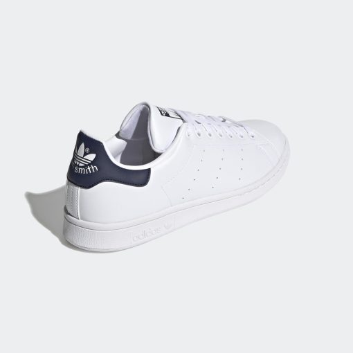 Gót Giày Adidas Stan Smith trắng gót xanh navy FX550 – Chính hãng