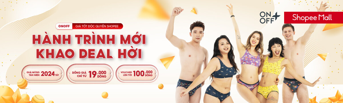 Onoff official store khuyến mại tết 2024