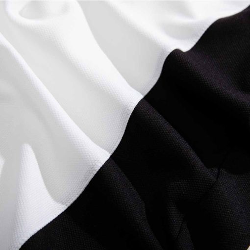 Vải Áo Phông Cộc Tay Cổ Tròn Phối Màu PENAL ATINO Cotton AP2.2052