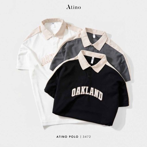 Áo Polo Nam Cộc Tay ATINO chất liệu 100% Cotton PL3.3472