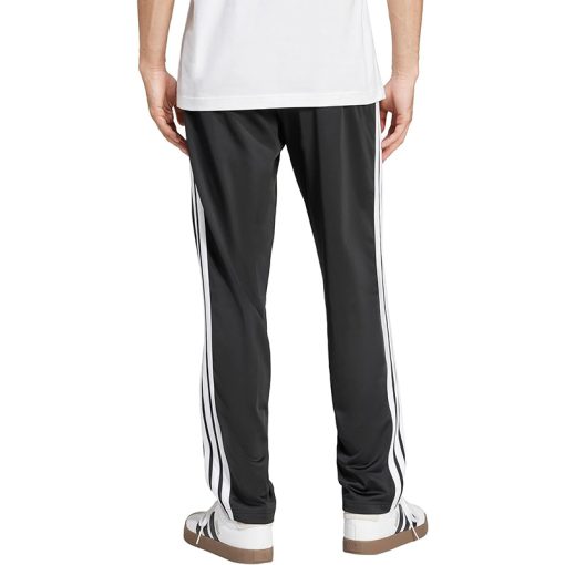 adidas Men's 3-Stripes Tricot Opem Hem Track Pants Black 3