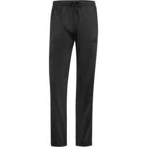 Adidas Men's 3-Stripes Tricot Opem Hem Track Pants Full Black 2