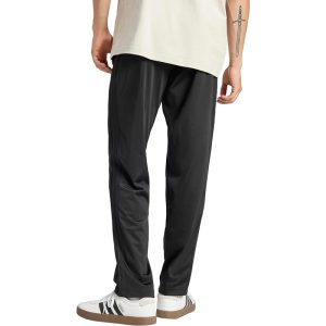 Adidas Men's 3-Stripes Tricot Opem Hem Track Pants Full Black 3 - 300