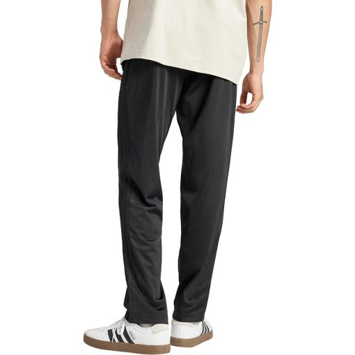 Adidas Men's 3-Stripes Tricot Opem Hem Track Pants Full Black 3