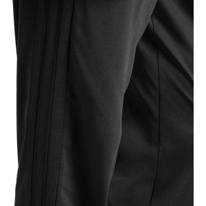Adidas Men's 3-Stripes Tricot Opem Hem Track Pants Full Black 5 - 300