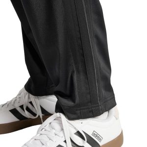Adidas Men's 3-Stripes Tricot Opem Hem Track Pants Full Black 6 - 300