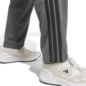 Adidas Men's 3-Stripes Tricot Opem Hem Track Pants Grey 5 - 300