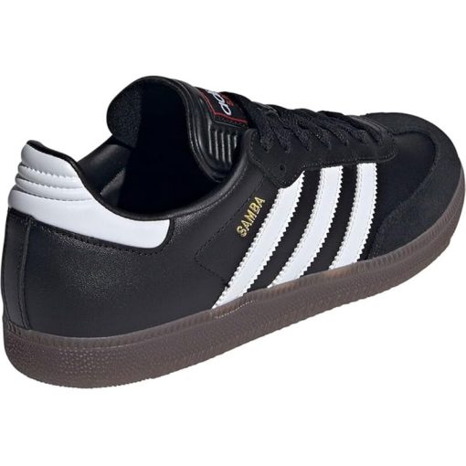 Adidas Unisex-Adult Samba Indoor Sneaker Black White 6