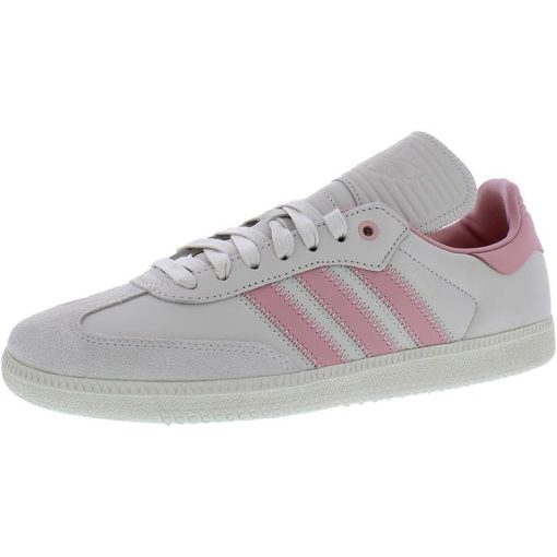 Adidas Unisex-Adult Samba Indoor Sneaker White/Pink 3