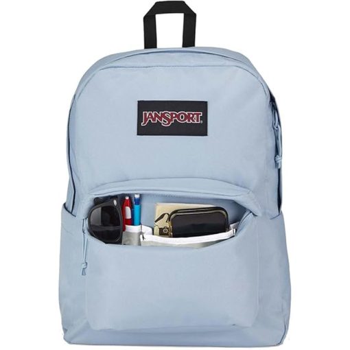 JanSport Superbreak Backpack Blue Dusk: utilities