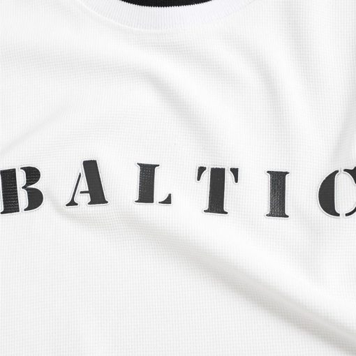 Chữ Áo Thun Nam Trơn Cổ Tròn Ngắn Tay ATINO In BALTIC L.2.2891