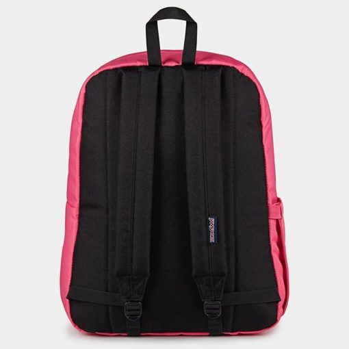 JanSport Backpack Hot Pink Padded 15-inch Laptop and Bottle Pocket 3