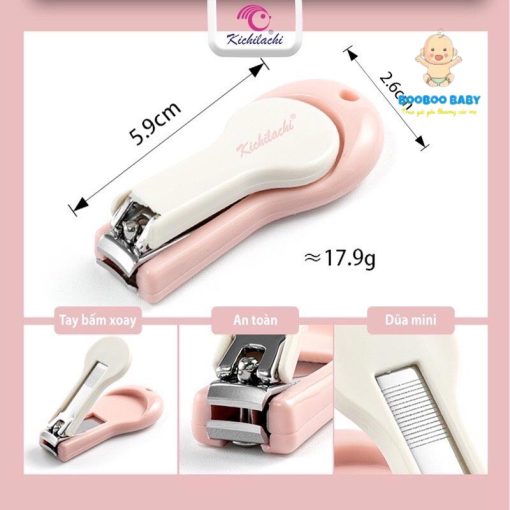 Sét 3 Bộ Bấm Móng Tay Best BB 03 Chi Tiết An Toàn Cho Bé BB117 bấm