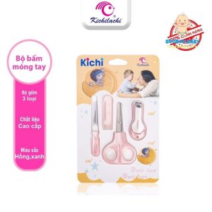 Sét 3 Bộ Bấm Móng Tay Best BB 03 Chi Tiết An Toàn Cho Bé BB117 hồng - 300