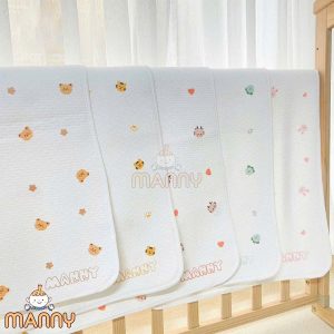 Tấm Lót 4D Chống Thấm Cho Bé Organic Manny 4 Lớp, Boona 3 Lớp 2