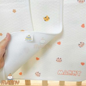 Tấm Lót 4D Chống Thấm Cho Bé Organic Manny 4 Lớp, Boona 3 Lớp 3 - 300