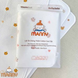 Tấm Lót 4D Chống Thấm Cho Bé Organic Manny 4 Lớp, Boona 3 Lớp 5 - 300