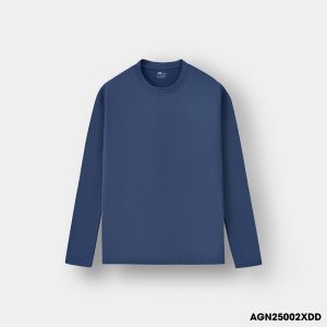 Áo Giữ Nhiệt Nam 5S FASHION HEAT-TECH Ultra Stretch, (01-AGN25002) màu xanh đá đậm