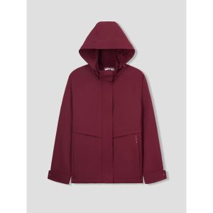 Áo Khoác Gió Nam 4c Plus Dáng Suông YODY cản gió, cản bụi, chống nắng MCWC25F024 màu đỏ - 300