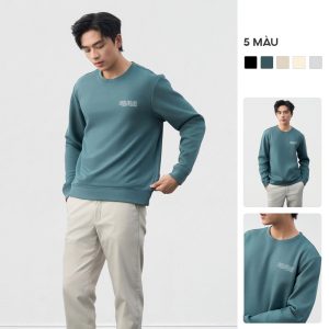 Áo Nỉ Nam Thu Đông 5S FASHION Countdown S-WARM (M0ANI25013-24027)