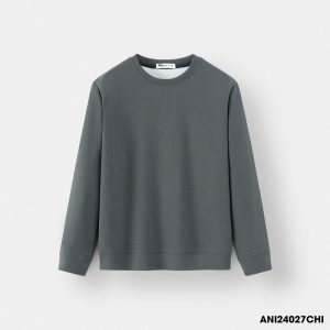 Áo Nỉ Nam Thu Đông 5S FASHION Countdown S-WARM (M0ANI25013-24027) màu chì - 300