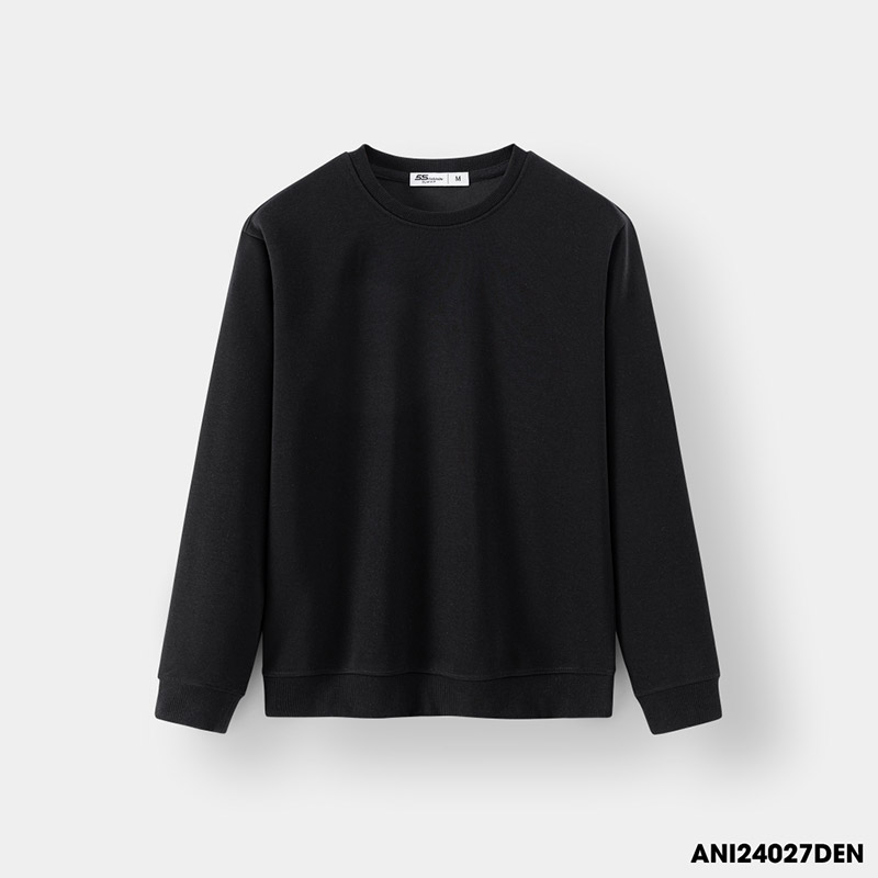 Áo Nỉ Nam Thu Đông 5S FASHION Countdown S-WARM (M0ANI25013-24027) màu đen Áo Nỉ Nam Thu Đông 5S FASHION Countdown S-WARM (M0ANI25013-24027) màu đen