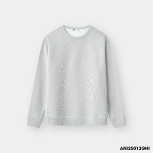 Áo Nỉ Nam Thu Đông 5S FASHION Countdown S-WARM (M0ANI25013-24027) màu ghi - 300