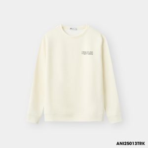 Áo Nỉ Nam Thu Đông 5S FASHION Countdown S-WARM (M0ANI25013-24027) màu kem - 300