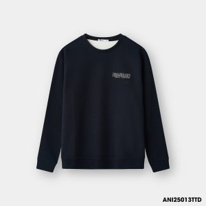 Áo Nỉ Nam Thu Đông 5S FASHION Countdown S-WARM (M0ANI25013-24027) màu tím than 013 - 300