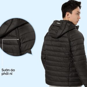 Áo phao nam YODY phối nỉ 4S pro Siêu ấm Siêu nhẹ - PHM7005 2