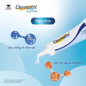Gel mờ sẹo Dermatix Ultra 15g làm phẳng mềm sẹo lồi, sẹo thâm 5 - 300