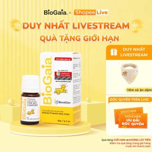 Quà tặng live Men vi sinh BioGaia ProTectis Drops 5ml