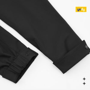 Tay Áo Khoác Gió Nam 4c Plus Dáng Suông YODY cản gió, cản bụi, chống nắng MCWC25F024 - 300