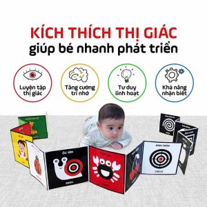 Thẻ Kích Thích Thị Giác Cho Bé Từ 0-6 Tuổi - Hỗ Trợ Nhận Biết Màu Sắc Và Chi Tiết Vật Thể 2 - 300