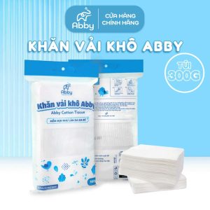 Mua Gói 900g Và 300g Khăn Vải Khô Đa Năng Abby Tặng Gói 600g Và 1 Gói Khăn Ướt 80 Tờ 6 - 300