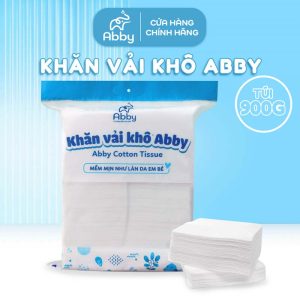 Mua Gói 900g Và 300g Khăn Vải Khô Đa Năng Abby Tặng Gói 600g Và 1 Gói Khăn Ướt 80 Tờ 7 - 300
